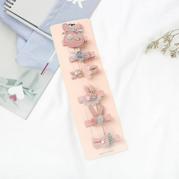 6Pcs Kids Toddler Hairpin Baby Girls Hair Clip Bow Cartoon Animal Hairpin Set 6Pcs Kids Toddler Hairpin Baby Girls Hair Clip Bow Cartoon Animal Hairpin Set